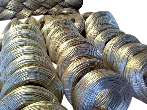 Silver Galvanized Wire