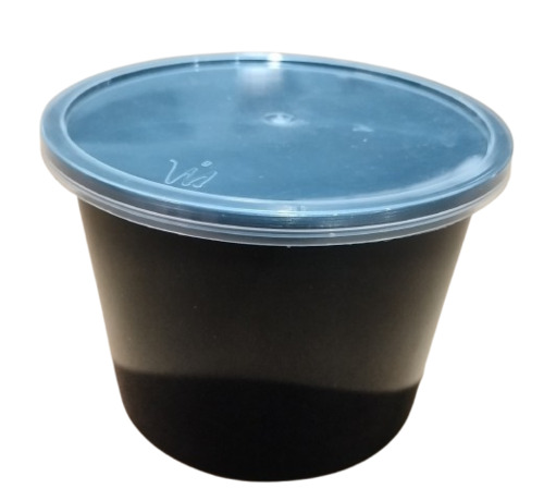 Round Disposable Plastic Food Container