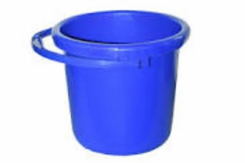 Blue Plastic Bucket 