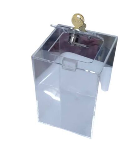 Clear Acrylic Donation Box