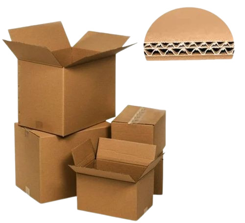 Regular Corrugated Box - Color: Brown