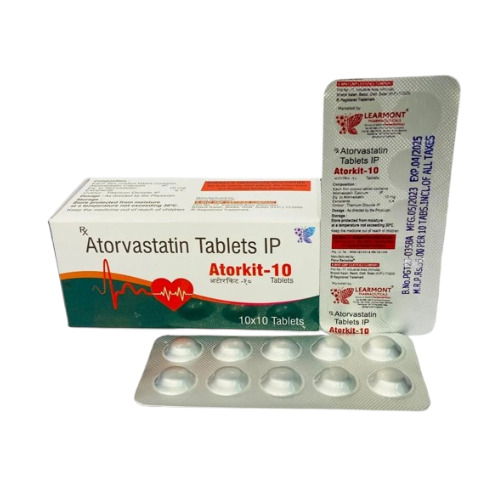 Atorkit Atorvastatin Tablet 10Mg - Storage Instructions: Dry Place