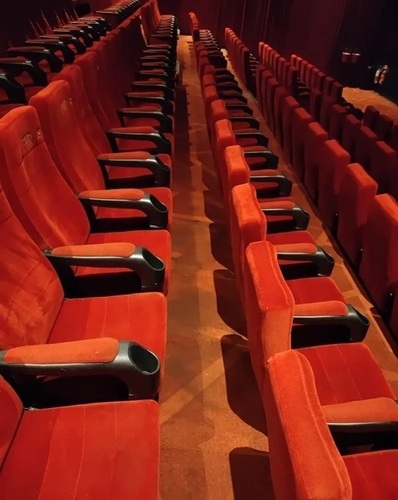 Plain Auditorium Chairs - Artwork: Handmade