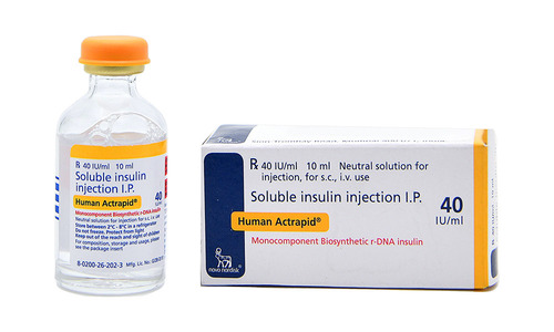 Soluble Insulin Injection IP 40 Iu