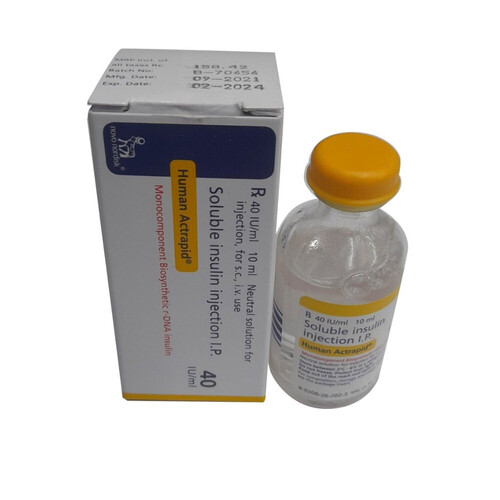 Soluble Insulin Injection Ip - Storage Instructions: Dry Place