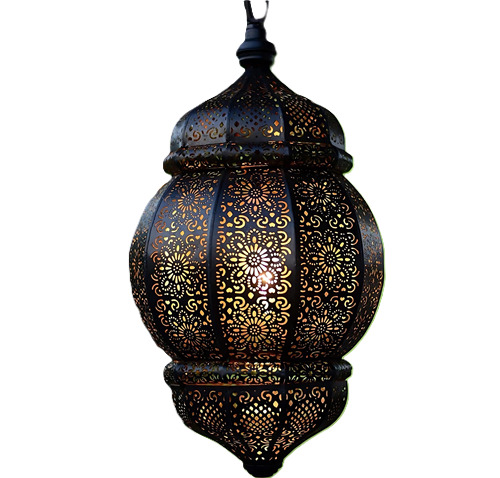 Black Metal Hanging Pendant Ceiling Lamp