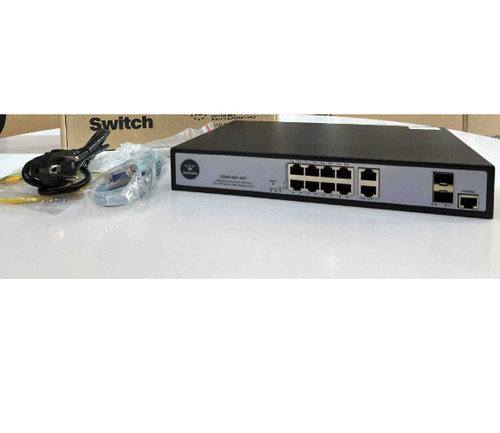 E2000-8gp+4cf Commando Soldier E2000 8ge Full Poe/Poe+ 2ge+2sfp Uplinks, 150w, Managed Switch
