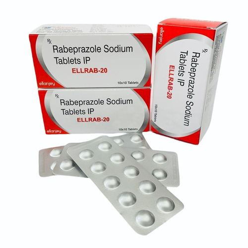 Rabeprazole Sodium Tablets IP, 20 mg