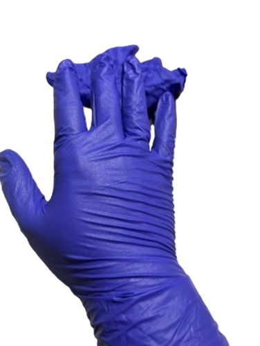 Nitrile Examination Gloves - Color: Blue
