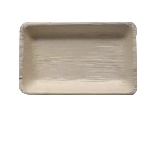 Plam Leaf Rectangular Plate