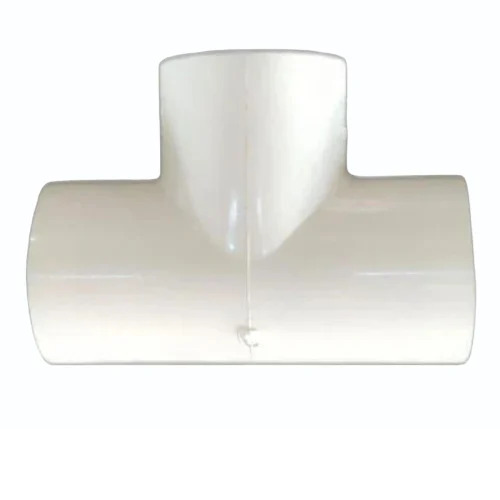 White Pvc Pipe Tee