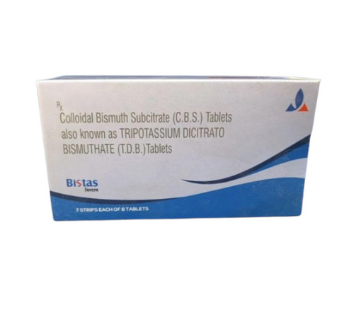 Colloidal Bismuth Subcitrate Bismuthate Tablets - Purity(%): 99%