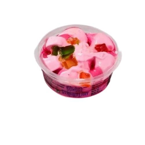 Frozen Strawberry Sunday Ice Cream