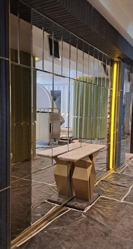 Mirror Glass Wall Design