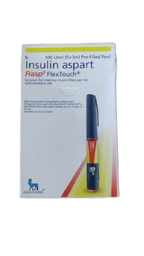 Fiasp Flex Touch Insulin Pen 100 Iu/ml 3 Ml - Dosage Form: Injection