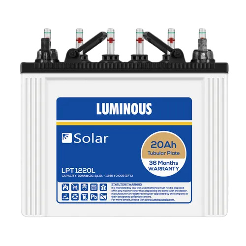 Luminous Solar Battery