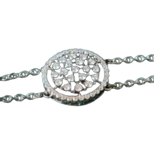 Moissanite Silver Bracelet