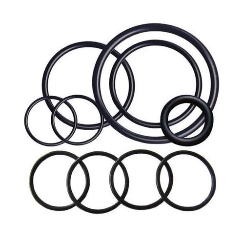 Rubber O Ring Gasket - Color: White