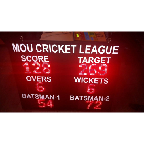 Cricket Led Scoreboard - Application: Industrial Use