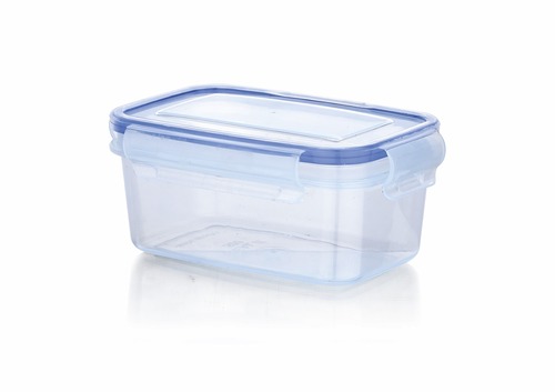 Plastic Clear Lock Container - Size: 500 Ml