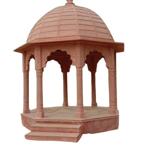 Red Sandstone Garden Gazebo