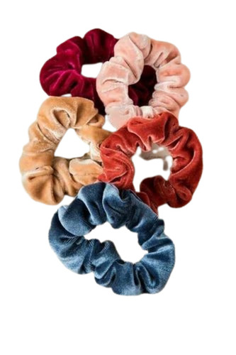 Stain Hair Scrunchies 