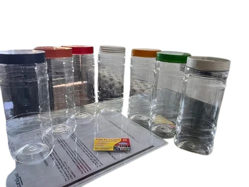 Transparent Plastic Pet Jar