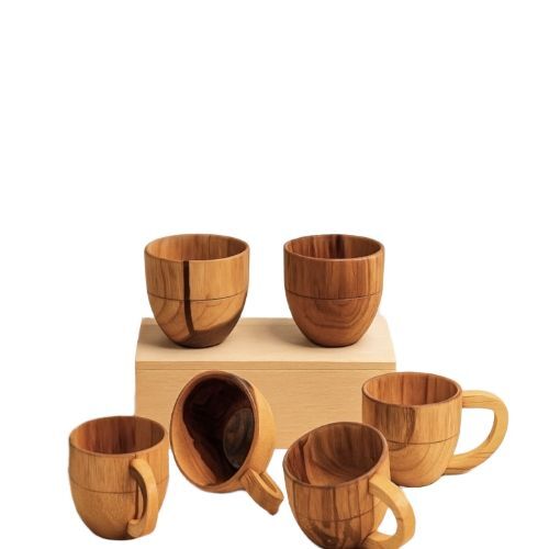 Wooden Tea Cup