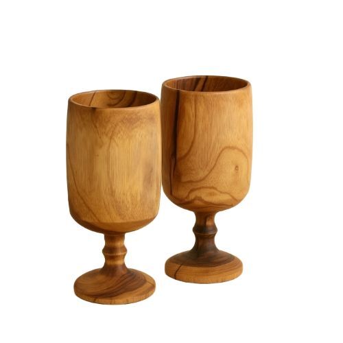 Wooden Wine Glass