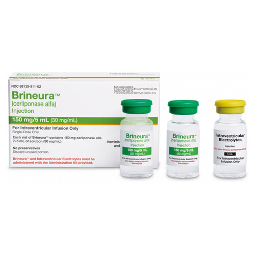 Brineura (Cerliponase Alfa) Injection - Origin: India