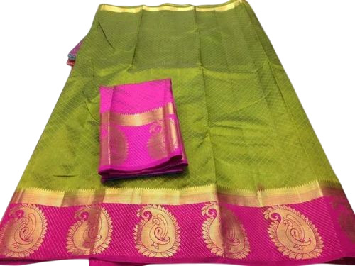 Tussar Silk Saree - Color: Multiple