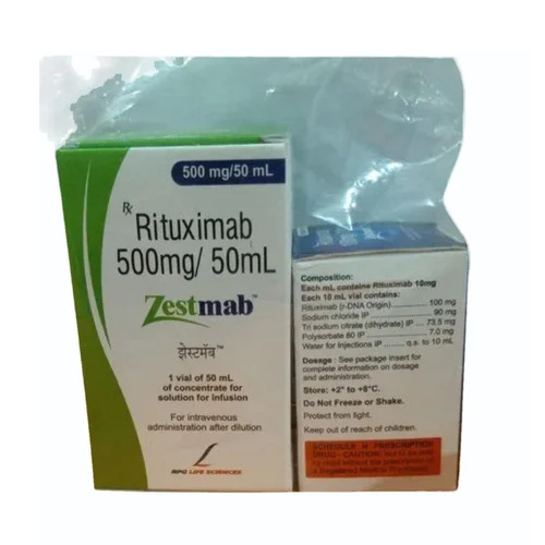 Zestmab Rituximab Injection 500Mg - Usage Type: Non-Hodgkin Lymphoma (Nhl) Rheumatoid Arthritis Blood Cancer (Chronic Lymphocytic Leukem