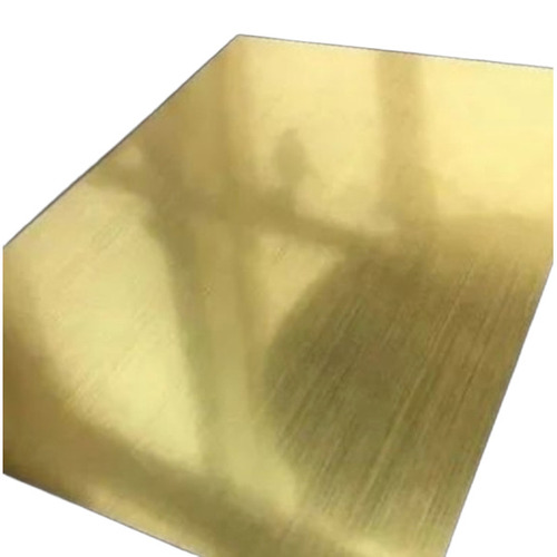 Acrylic Golden Mirror Sheet