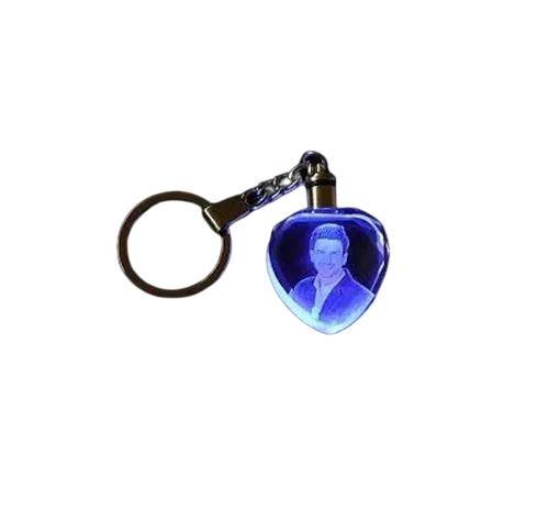 Crystal Photo Key Chain