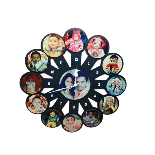 Custom Photo Wall Clock
