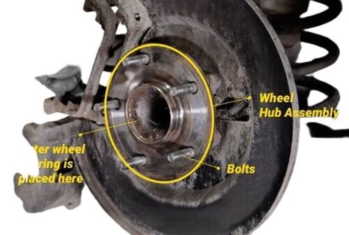 Hub Assembly Wheel - Color: .