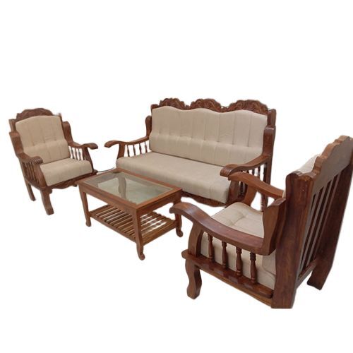 Wooden Sofa Set