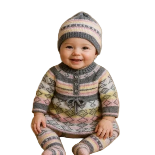 Baby Girl Woolen Frock