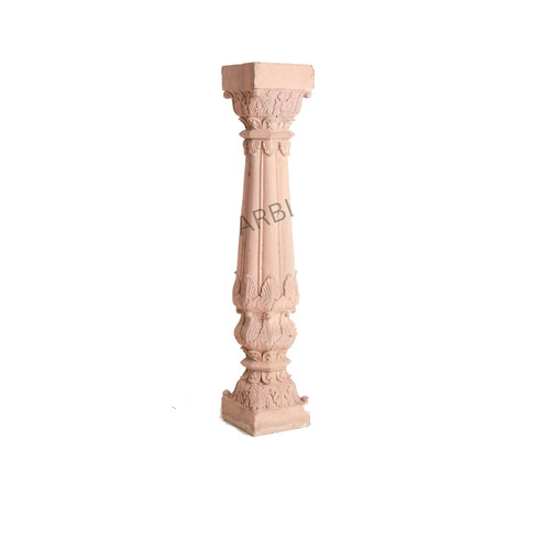 Carved Sandstone Pillar