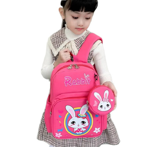 2025 New Cartoon School Bags For Kids - Color: Pink