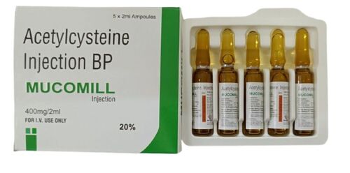 Acetylcysteine Injection Bp Mucomill
