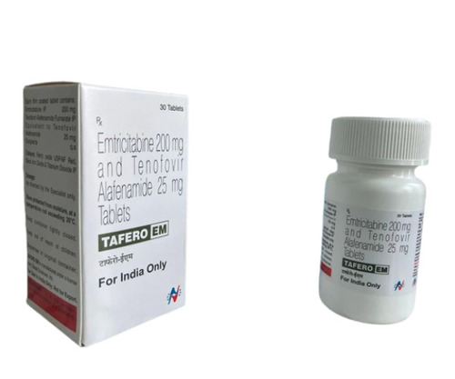 Emtricitabine And Tenofovir Alafenamide Tablets 25Mg - Storage: Dry Place