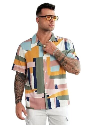 Mens Printed Shirt