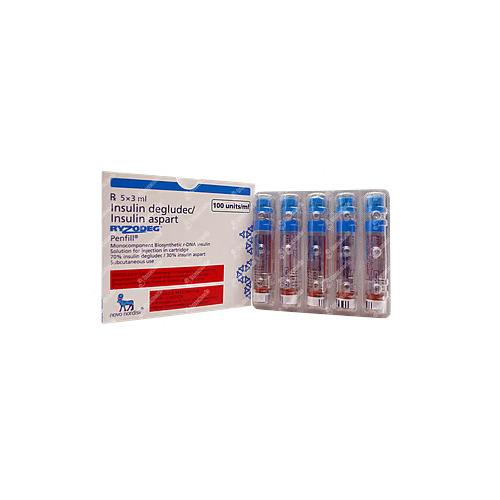 Ryzodeg Penfil Insulin 100Iu/Ml - Purity(%): 100%