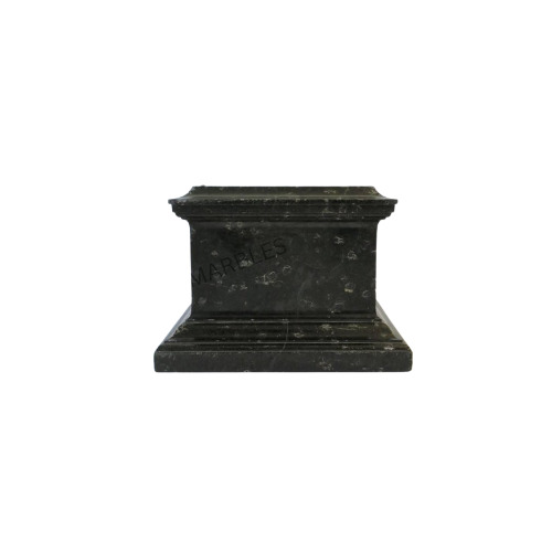 Black Marble Columns Pedestal