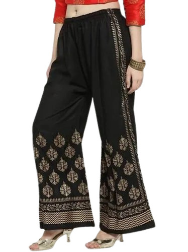 Golden Printed Palazzo