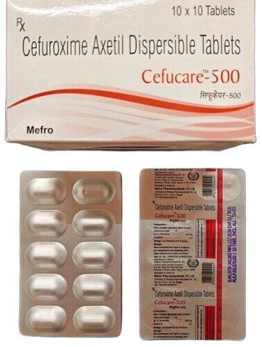 Cefuroxime Axetil Dispersible Tablets 500