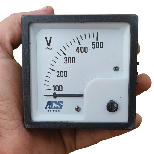 Analog Panel Meter Voltage Range Up To 500v