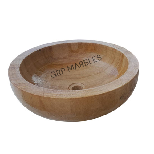Natural Sandstone Wash Basin