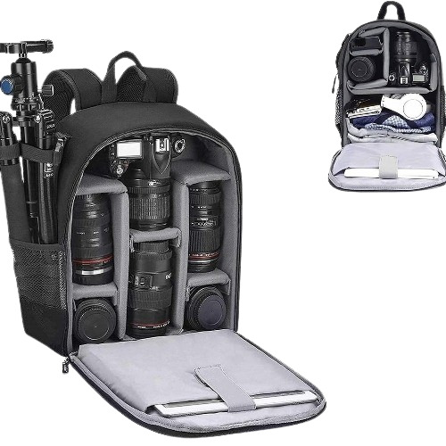 पॉलीएस्टर एसएलआर कैमरा बैग